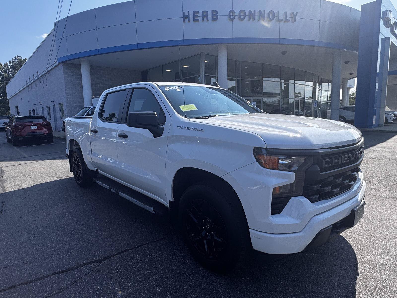 Certified 2022 Chevrolet Silverado 1500 Custom AWD/4WD image 1