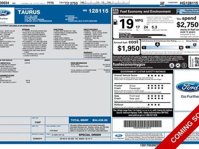 Used 2017 Ford Taurus SEL w/ Equipment Group 201A