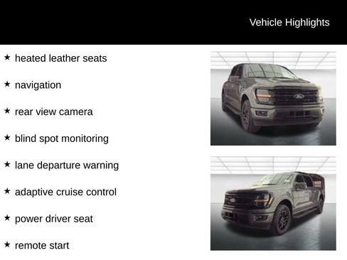 Used 2024 Ford F150 XLT w/ Equipment Group 302A MID AWD/4WD image 11