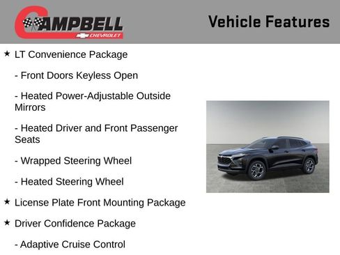 New 2026 Chevrolet Trax LT w/ Driver Confidence Package FWD image 5