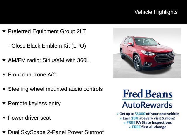 Used 2021 Chevrolet Traverse RS AWD/4WD image 10