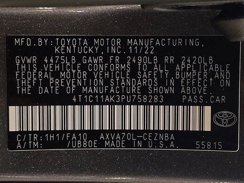 Used 2023 Toyota Camry LE FWD image 33