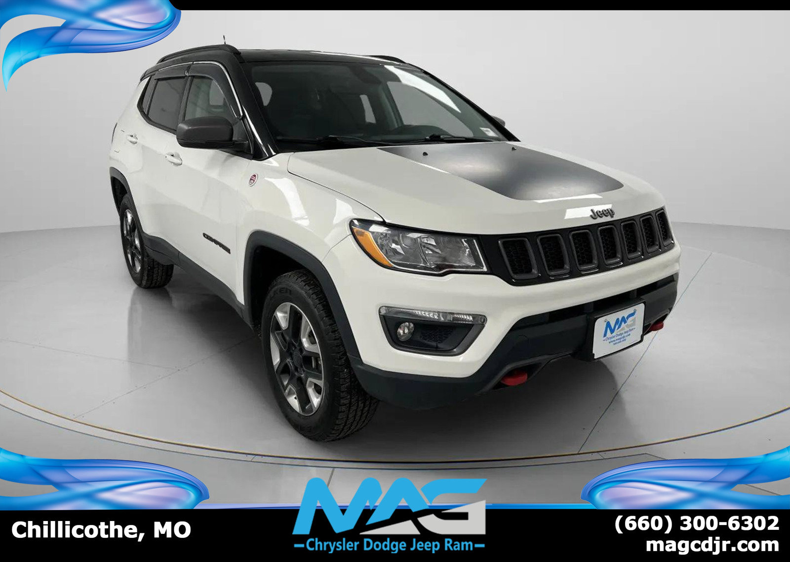 Used 2018 Jeep Compass Trailhawk AWD/4WD image 1