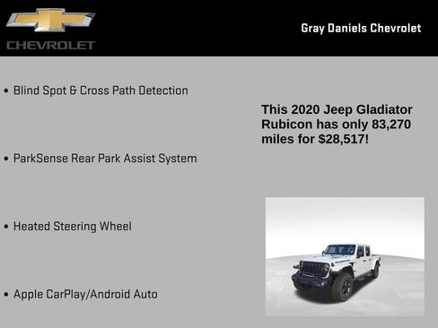 Used 2020 Jeep Gladiator Rubicon image 12