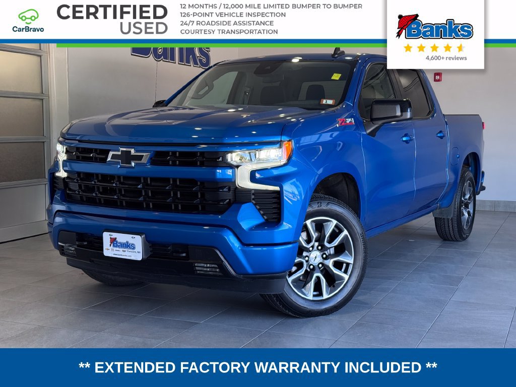Certified 2022 Chevrolet Silverado 1500 RST w/ Z71 Off-Road Package AWD/4WD image 1