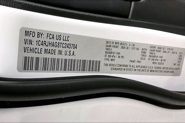 New 2026 Jeep Grand Cherokee Laredo X AWD/4WD image 9