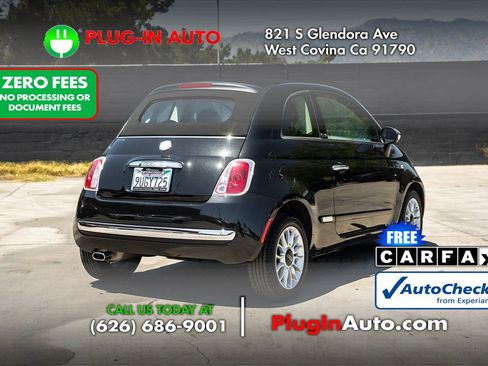 Used 2012 FIAT 500 Lounge w/ Luxury Leather Pkg FWD image 8