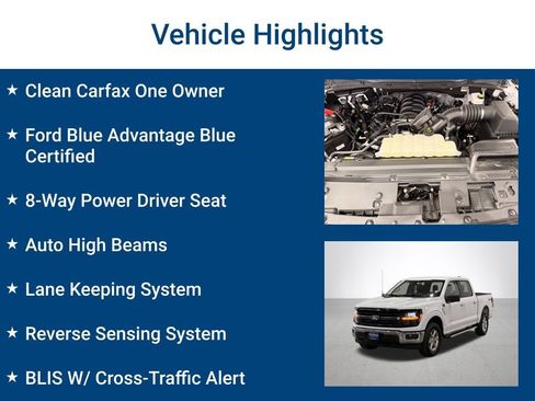 Certified 2025 Ford F150 XLT w/ Equipment Group 301A Standard AWD/4WD image 3