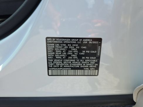 Used 2023 Volkswagen Atlas Cross Sport SEL Premium R-Line AWD/4WD image 36