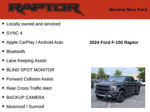 Used 2024 Ford F150 Raptor AWD/4WD image 2