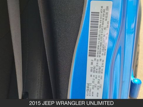 Used 2015 Jeep Wrangler Unlimited Sport w/ Quick Order Package 24S AWD/4WD image 27
