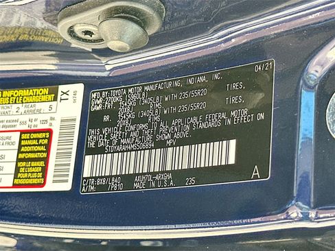 Used 2021 Toyota Highlander Limited image 34