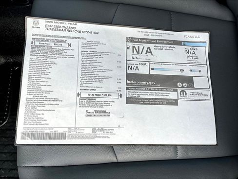New 2025 RAM 5500 Tradesman image 14