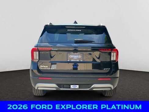 New 2026 Ford Explorer Platinum w/ LUX Leather Package AWD/4WD image 4