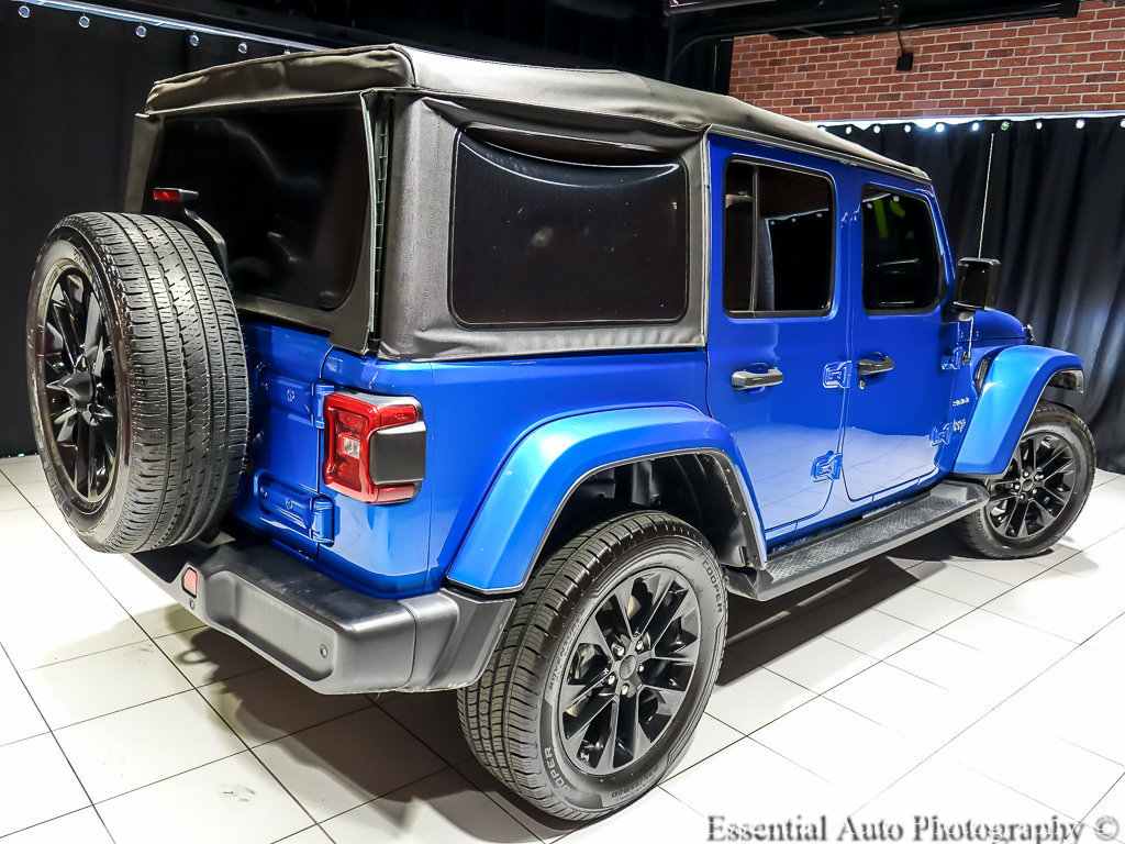 Used 2021 Jeep Wrangler Unlimited Sahara w/ Cold Weather Group AWD/4WD image 10