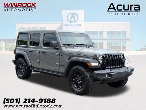 Used 2021 Jeep Wrangler Unlimited Sport AWD/4WD image 1