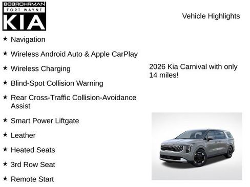 New 2026 Kia Carnival EX FWD image 7