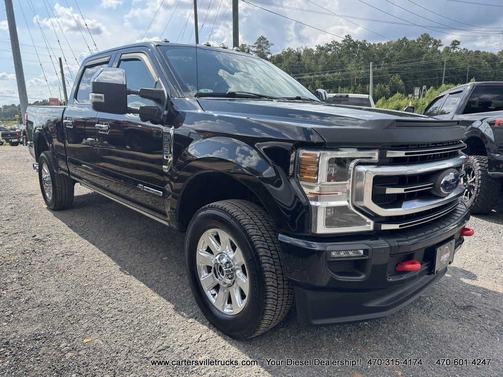 Used 2020 Ford F350 Platinum w/ FX4 Off-Road Package AWD/4WD image 5