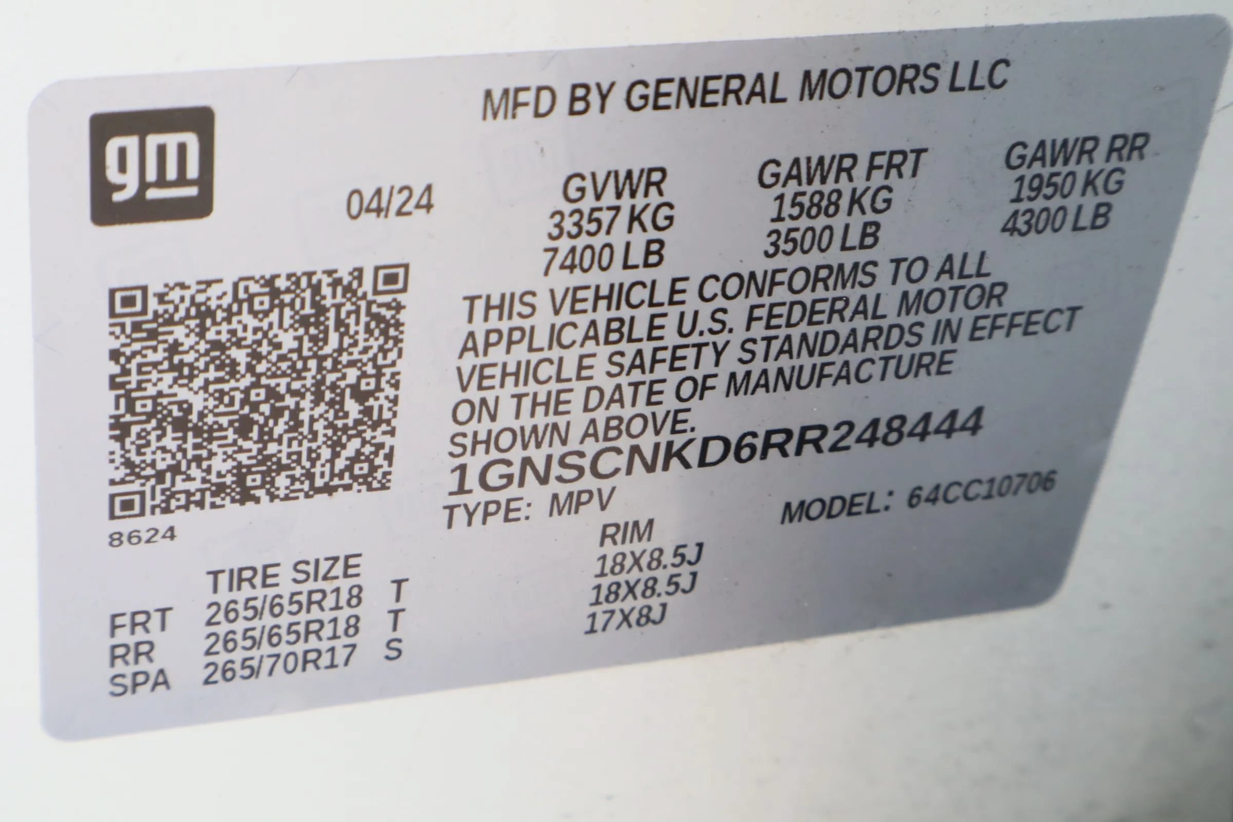 Used 2024 Chevrolet Tahoe LT RWD image 34