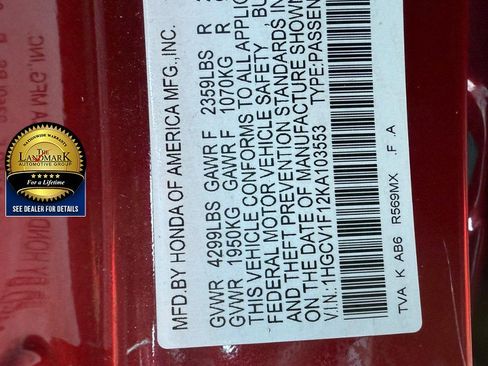 Used 2019 Honda Accord LX image 20