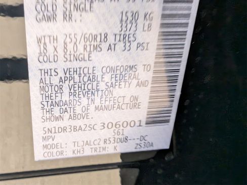 New 2025 Nissan Pathfinder SV image 21