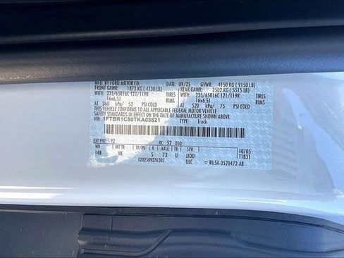 New 2026 Ford Transit 250 148 Medium Roof w/ HVAC Trade Package RWD image 13