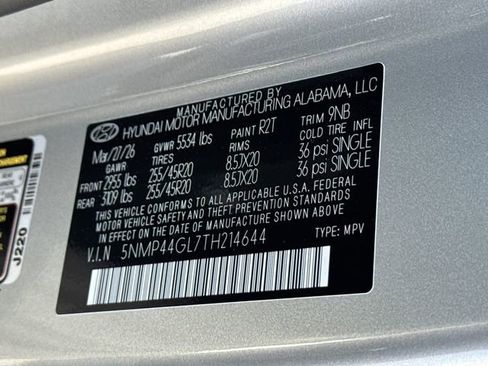New 2026 Hyundai Santa Fe Limited FWD image 33