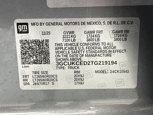 New 2026 Chevrolet Silverado 1500 Custom Trail Boss image 23