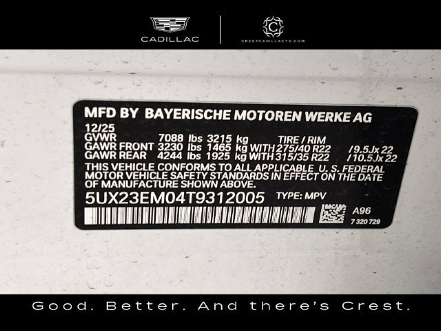 Used 2026 BMW X7 xDrive40i w/ Premium Package AWD/4WD image 31