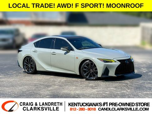 Used 2021 Lexus IS 350 F Sport AWD/4WD image 1