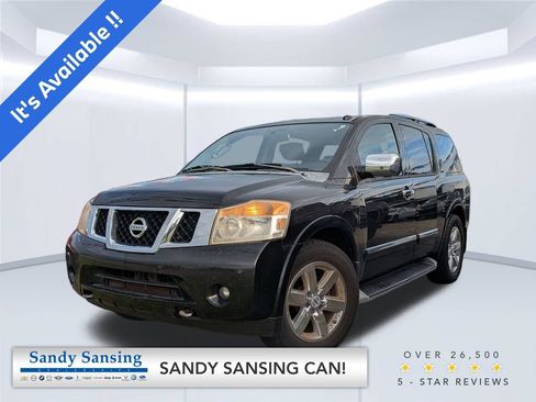 Used 2011 Nissan Armada Platinum w/ 2nd Row Captain Seat Pkg RWD image 1