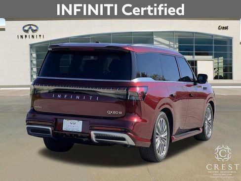 Certified 2025 INFINITI QX80 Sensory image 3