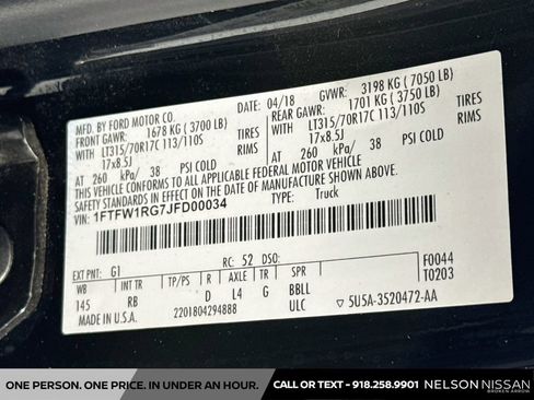 Used 2018 Ford F150 Raptor w/ Equipment Group 802A Luxury AWD/4WD image 32