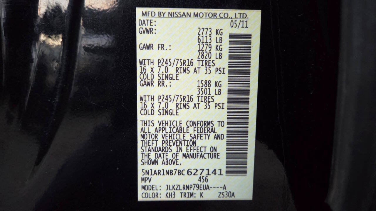 Used 2011 Nissan Pathfinder S AWD/4WD image 57