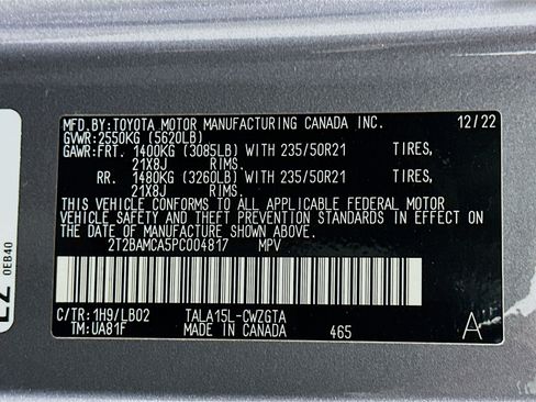 Used 2023 Lexus RX 350 Premium Plus w/ Accessory Package (Z1) AWD/4WD image 12