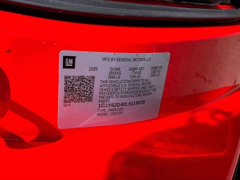 Used 2020 Chevrolet Corvette Stingray Coupe w/ 1LT image 30