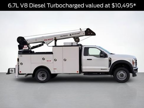New 2025 Ford F600 4x4 Regular Cab Super Duty w/ XL Chrome Package image 2