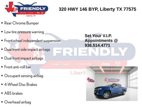 Used 2018 Chevrolet Colorado LT w/ Luxury Package, Chrome RWD image 20