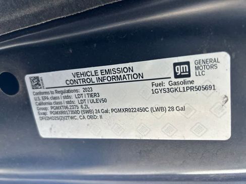 Used 2023 Cadillac Escalade Sport Platinum w/ LPO, ONYX Package RWD image 10