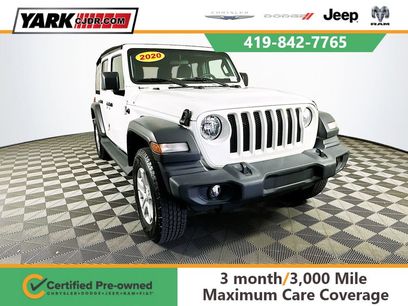 Certified 2020 Jeep Wrangler Unlimited Sport S