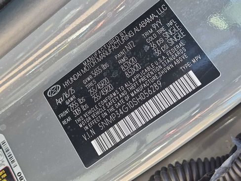 Certified 2025 Hyundai Santa Fe Limited FWD image 38