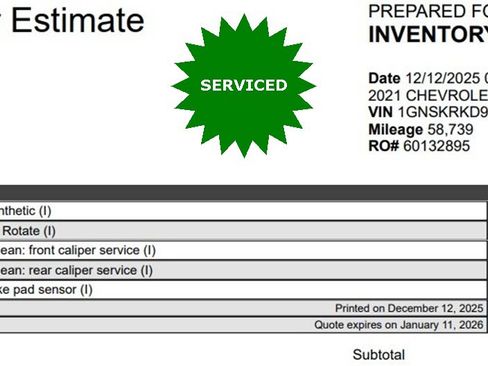 Certified 2021 Chevrolet Tahoe RST w/ Luxury Package image 3