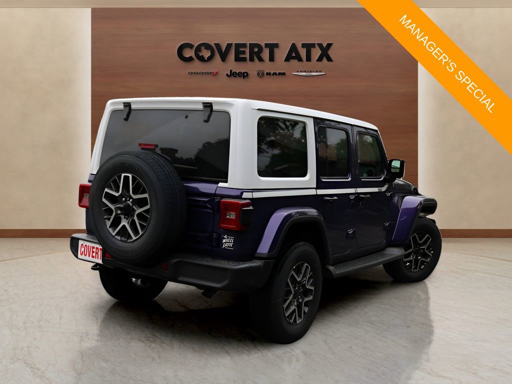 New 2026 Jeep Wrangler Unlimited Sahara w/ Whitecap Package AWD/4WD image 8