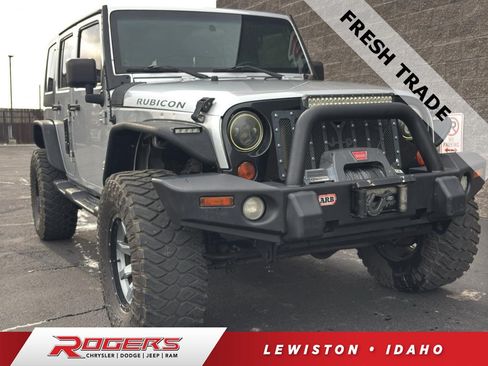 Used 2008 Jeep Wrangler Unlimited Rubicon w/ Dual Top Group AWD/4WD image 1