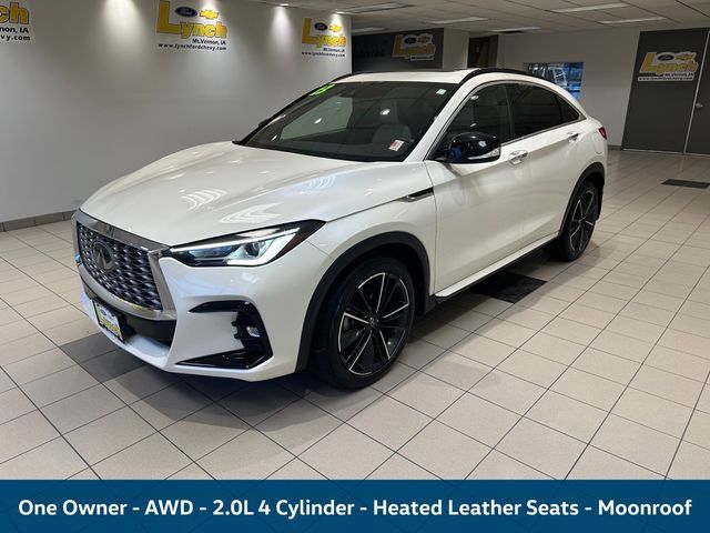 Used 2023 INFINITI QX55 Luxe w/ Cargo Package AWD/4WD image 2