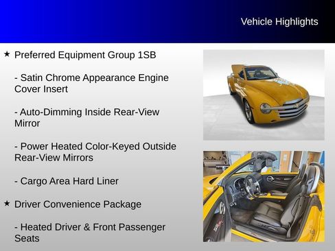 Used 2004 Chevrolet SSR w/ Preferred Equipment Group image 8