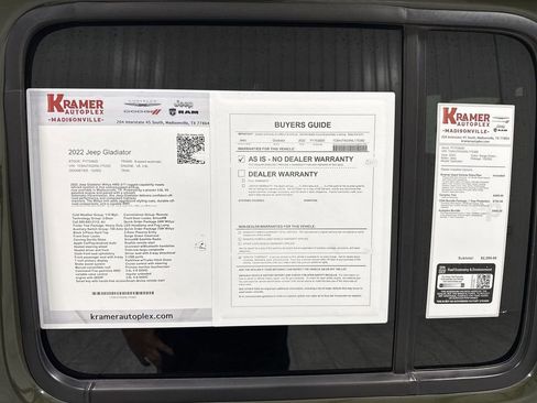 Used 2022 Jeep Gladiator Willys image 35