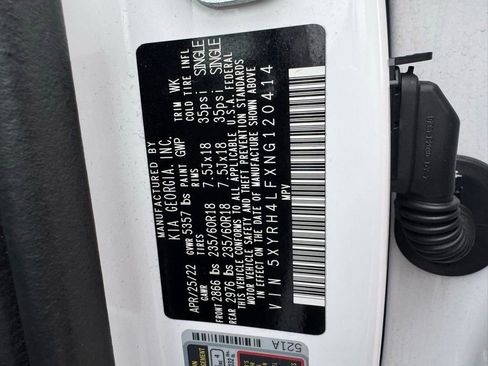 Used 2022 Kia Sorento EX w/ Panoramic Sunroof Package image 34