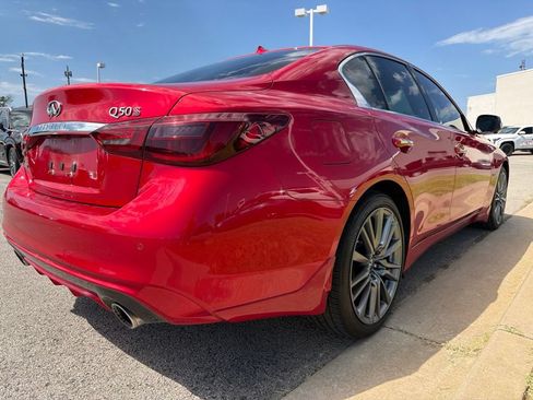 Used 2020 INFINITI Q50 Red Sport 400 w/ Cargo Package AWD/4WD image 4