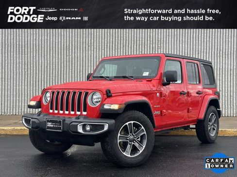 Used 2023 Jeep Wrangler Sahara image 1